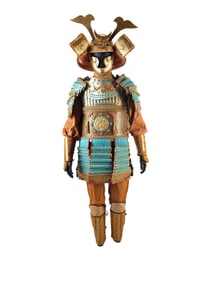 47 RONIN (2013) - Shogun Tsunayoshi's Clan Gold Samurai Warrior Costume