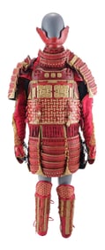 47 RONIN (2013) - Red Ako Clan Partial Samurai Warrior Costume