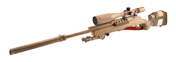 AMERICAN SNIPER (2014) - Chris Kyle's (Bradley Cooper) Stunt MK13 Sniper Rifle