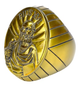 ANGELS AND DEMONS (2009) - Large-Scale Pope Pius XVI Ring