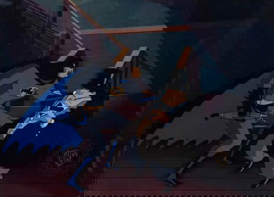 BATMAN: THE ANIMATED SERIES (1992-1995) - Hand-Painted Batman (Kevin Conroy) and The Penguin (Paul