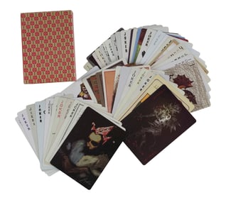 THE DARK KNIGHT (2008) - Complete Viral Deck of Joker (Heath Ledger) Cards