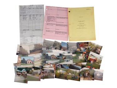 BEETLEJUICE (1988) - Script, Production Photos, and Paperwork