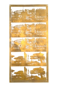 BLADE RUNNER (1982) - Production-Made Medium-Scale Hades Refinery Etched Brass Sheet