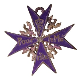 THE BLUE MAX (1966) - Framed Blue Max Medal