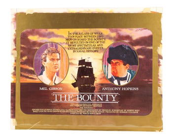 THE BOUNTY (1984) - UK Quad Poster Concept Art