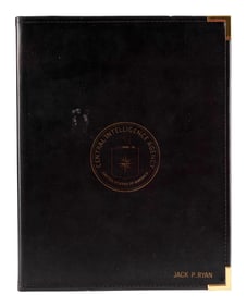 CLEAR AND PRESENT DANGER (1994) - Jack Ryan's (Harrison Ford) CIA Folder
