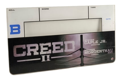 CREED II (2018) - Digital "B" Camera Clapperboard