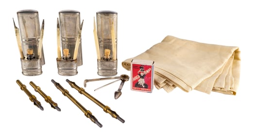 DJANGO UNCHAINED (2012) - Set of Dr. King Schultz's (Christoph Waltz) Personal Possessions