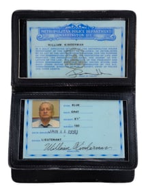 THE EXORCIST III (1990) - Lt. William F. Kinderman's (George C. Scott) Metropolitan Police Badge and