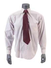 FIGHT CLUB (1999) - The Narrator's (Edward Norton) Tie and Distressed Dress Shirt