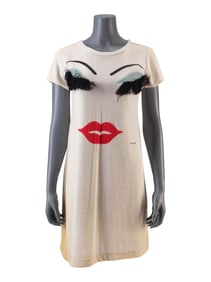 FIGHT CLUB (1999) - Tyler Durden's (Brad Pitt) Production-Made Eyelashes Shirt