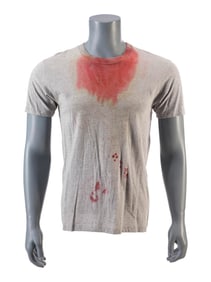 FIGHT CLUB (1999) - The Narrator's (Edward Norton) Bloodied T-Shirt
