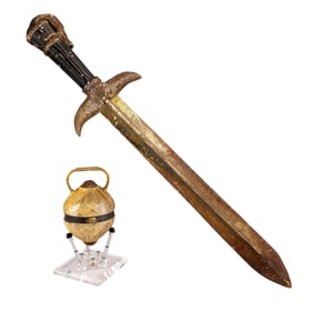 FLASH GORDON (1980) - Hawkman Grenade and Sword