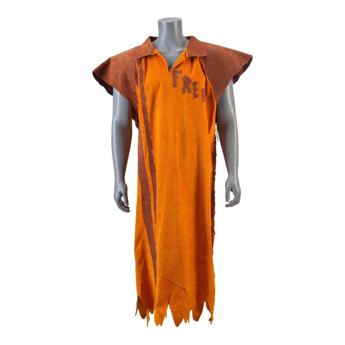 THE FLINTSTONES (1994) - Fred Flintstone's (John Goodman) Bowling Tunic: THE FLINTSTONES (1994) - Fred Flintstone's (John Goodman) Bowling Tunic - Fred Flintstone's (John Goodman) bowling tunic from Brian Levant's the Flintstones. Fred wore his bowling tunic during a bowli