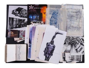 FORTRESS (1992) - Set of Hand-Drawn Sketches, Concept Art Prints, and Sketchbook