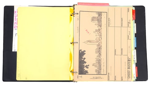 GHOSTBUSTERS (1984) - Storyboard Production Binder