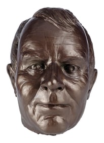 THE GREEN HORNET (2011) - James Reid's (as played by Tom Wilkinson) Memorial Statue Head