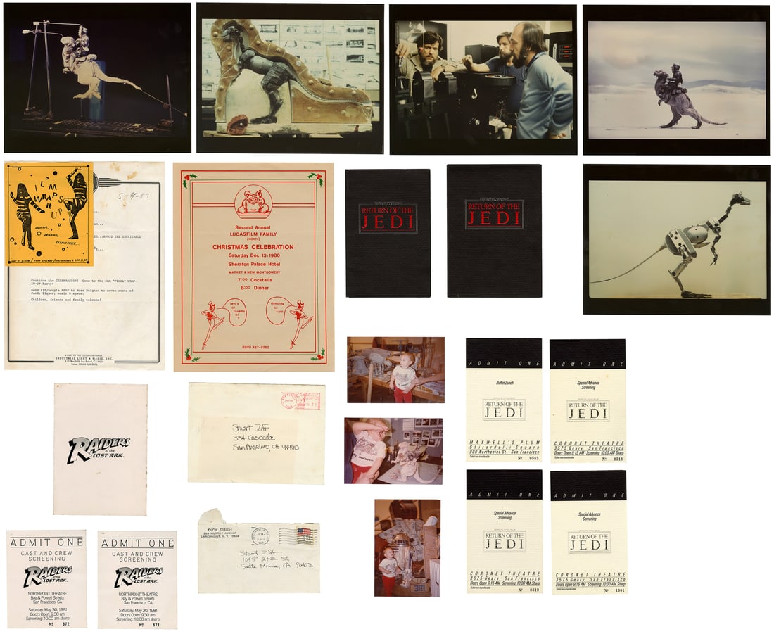RAIDERS OF THE LOST ARK (1981)/STAR WARS: RETURN OF THE JEDI (1983) - Collection of Industrial Light (1 of 17)