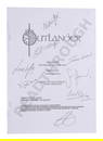 OUTLANDER (2014-PRESENT) - Maria Doyle Kennedy's Cast-Autographed "The Ballad Of Roger Mac" Pink