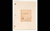 20,000 LEAGUES UNDER THE SEA - Final Shooting Script (8.5" x 11") Signed by James Mason, Earl