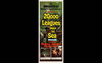 20,000 LEAGUES UNDER THE SEA - Insert (14" x 36"); Glossy Finish; Fine- Folded