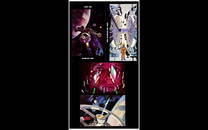 2001: A SPACE ODYSSEY - Postcards (4) (5.5" x 8" & 5.5" x 10"); Very Fine+