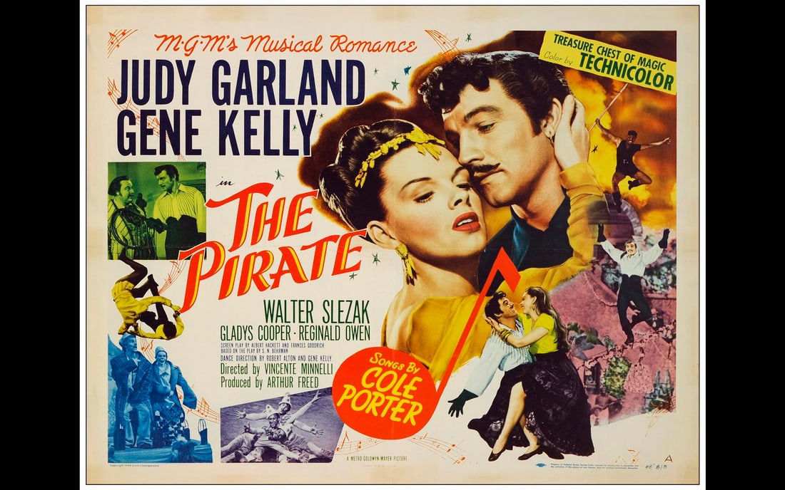 THE PIRATE - Half Sheet (22" x 28"); Style A; Very Fine Rolled (1 of 1)