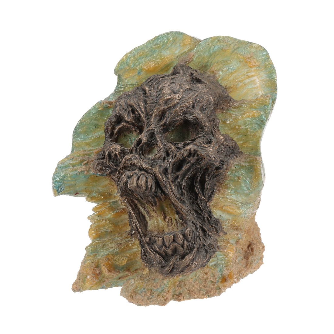 THE MUMMY RETURNS (2001) - Crystallised Imhotep (Arnold Vosloo) Mummy Head Crew Gift (1 of 8)