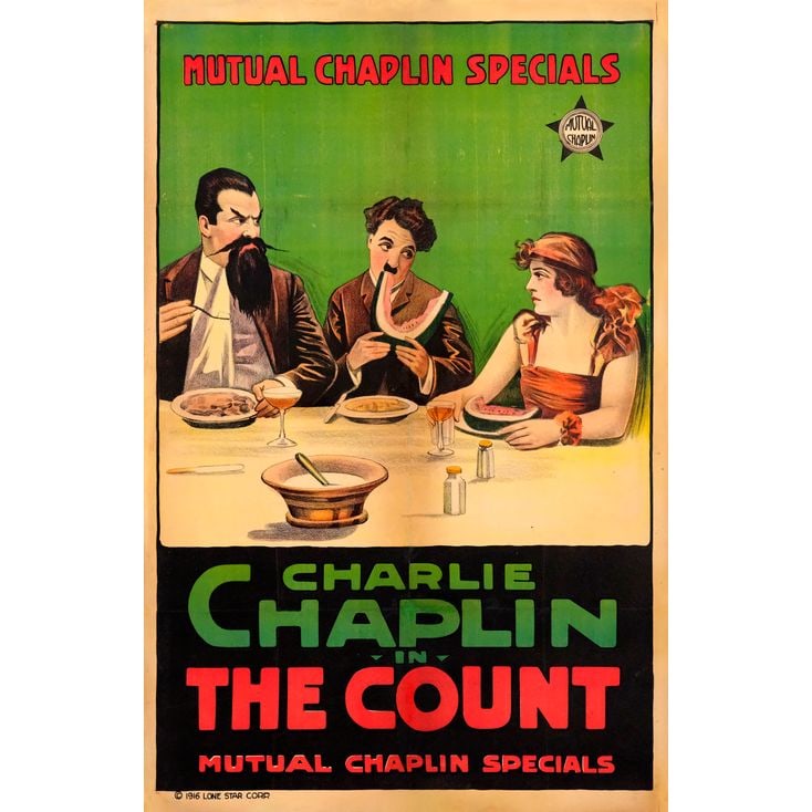 THE COUNT - One Sheet (27" x 41.5"); Stone Lithograph; Fine+ on Linen (1 of 1)