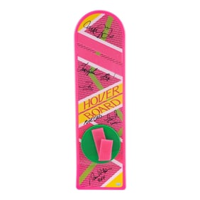 BACK TO THE FUTURE PART II (1989) - Cast-Autographed Hoverboard Replica
