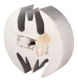 BATMAN (1989) - Batman's (Michael Keaton) Batmobile Hubcap Emblem Replica