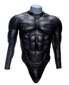 BATMAN FOREVER (1995) - Robin's Production-Made Stunt Robinsuit Torso Armor