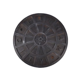 BATMAN BEGINS (2005) - Gotham City Manhole Cover