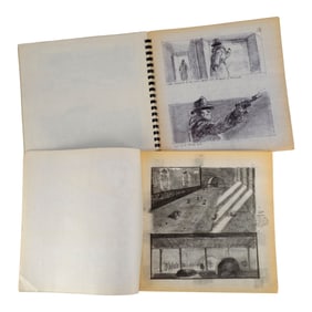 BLADE RUNNER (1982) - Pair of Printed Storyboard Booklets of Rick Deckard Scenes