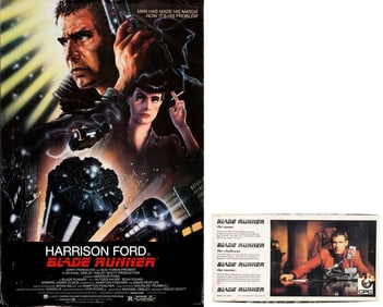 BLADE RUNNER (1982) - Unproduced Board Game Prototype and Poster