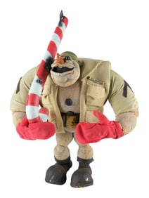 BUMP IN THE NIGHT (T.V. SERIES, 1994 - 1995) - Snowman Soldier Stop-Motion Puppet