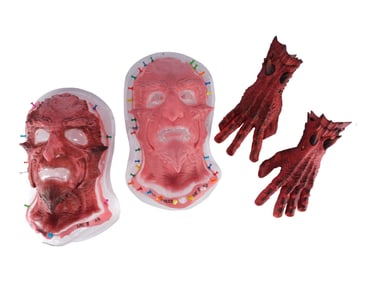 CHILDHOOD'S END (2015) - Karellen's (Charles Dance) Production-Made Face and Hand Makeup Appliances