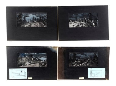 CLOSE ENCOUNTERS OF THE THIRD KIND (1977) - Douglas Trumbull Collection: Set of Four Matted