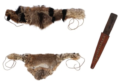 CONAN THE DESTROYER (1984) - Conan's (Arnold Schwarzenegger) Loin Cloth and Dagger Sheath