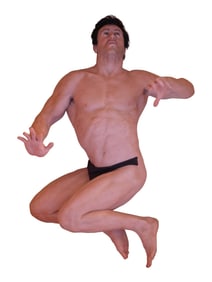 DEMOLITION MAN (1993) - Cryogenically Frozen John Spartan (Sylvester Stallone) Figure Replica