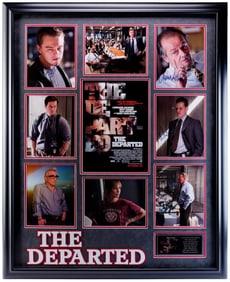 THE DEPARTED (2006) - Framed Set of Main Cast Autographs
