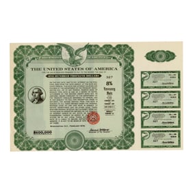 DIE HARD (1988) - US Treasury Bearer Bond