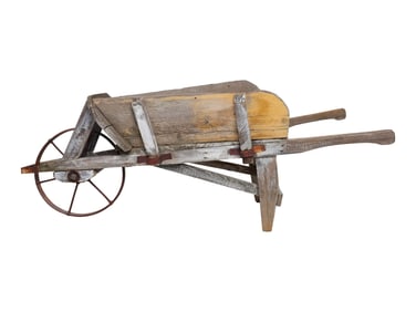 ELF (2003) - Santa's (Ed Asner) Workshop Wheelbarrow