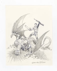 EVIL DEAD FRANCHISE (1981 - PRESENT) - Tom Sullivan Collection: Hand-Illustrated Tom Sullivan Ash