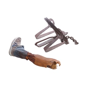 FRIDAY THE 13TH (2009) - Mario Kirner Collection: Bear Trap and Special Effects Leg