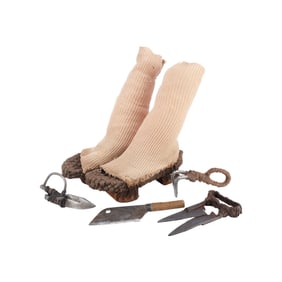 FURIOSA: A MAD MAX SAGA (2024) - The History Man's (George Shevtsov) Shoes and Set of Five Tools