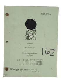 JAMES AND THE GIANT PEACH (1996) - Revised Script