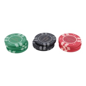 JAMES BOND: CASINO ROYALE (2006) - Set of 11 One & Only Ocean Club Chips