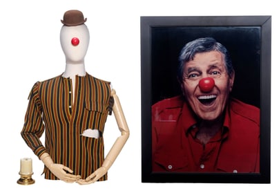 JERRY LEWIS - Helmut Doork's (Jerry Lewis) Costume Components and Photo